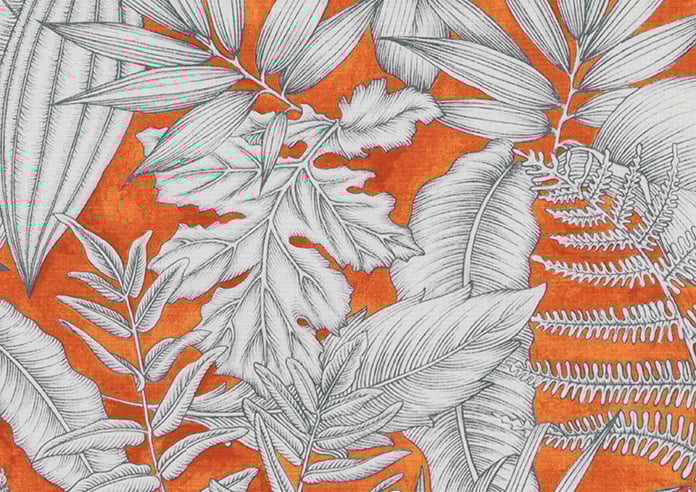 Caicos, Mandarin - Twist&Fit Roman Blind - Image 8